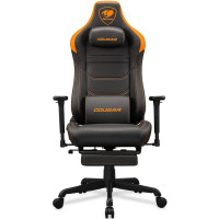 Игровое кресло COUGAR Armor Evo S, черный, оранжевый