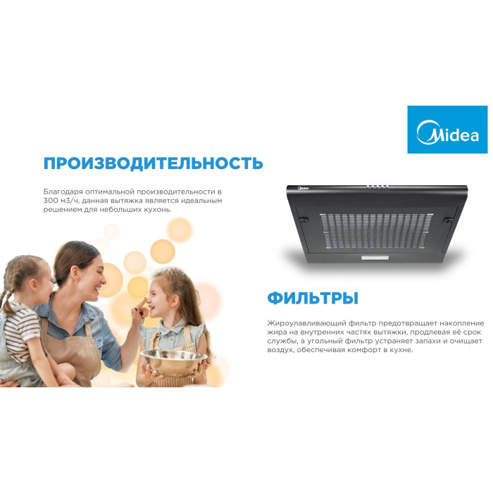 Midea MH60F15 B черный