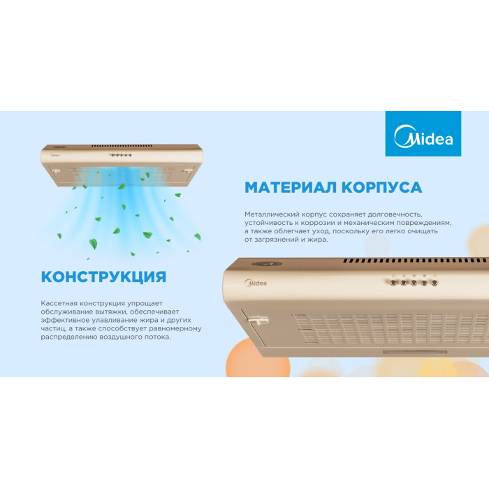 Midea MH 60F15I бежевый