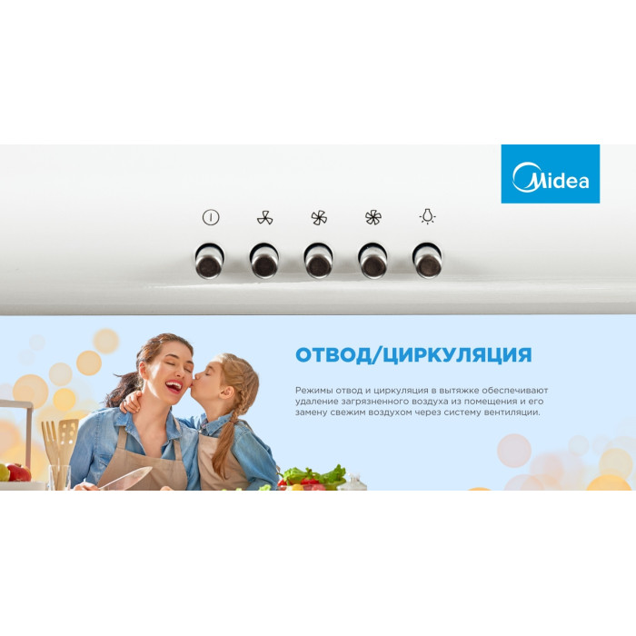 Midea MH 60F15 W белый