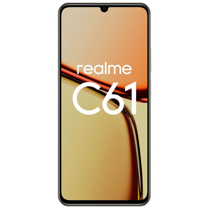 Realme C61 8 ГБ/256 ГБ золотистый