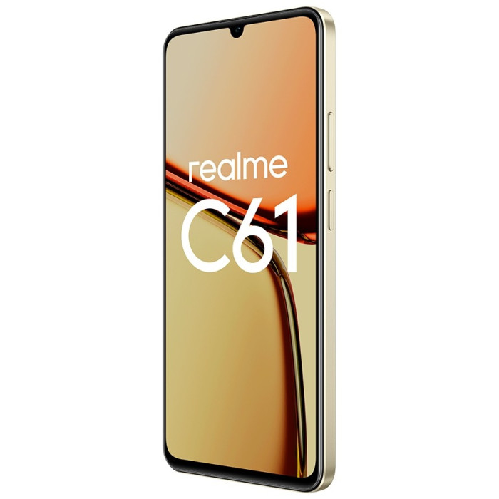 Realme C61 8 ГБ/256 ГБ золотистый