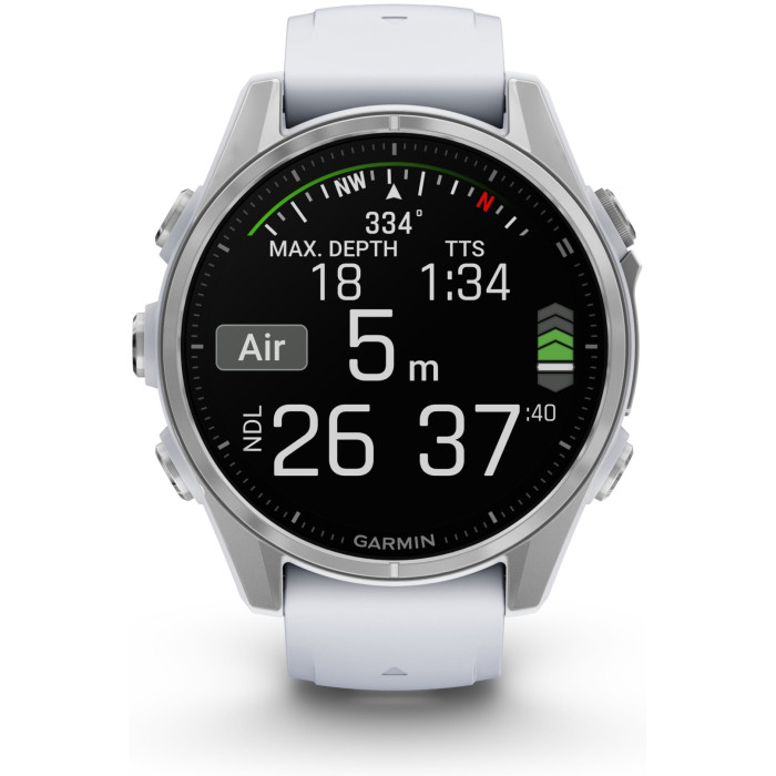 Garmin Fenix 8 43 мм белый