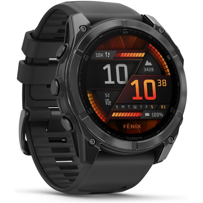 Garmin Fenix 8 51 мм черный
