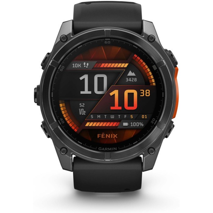 Garmin Fenix 8 51 мм черный