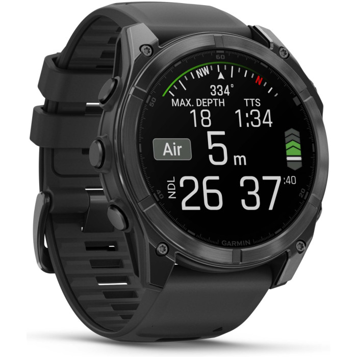 Garmin Fenix 8 51 мм черный