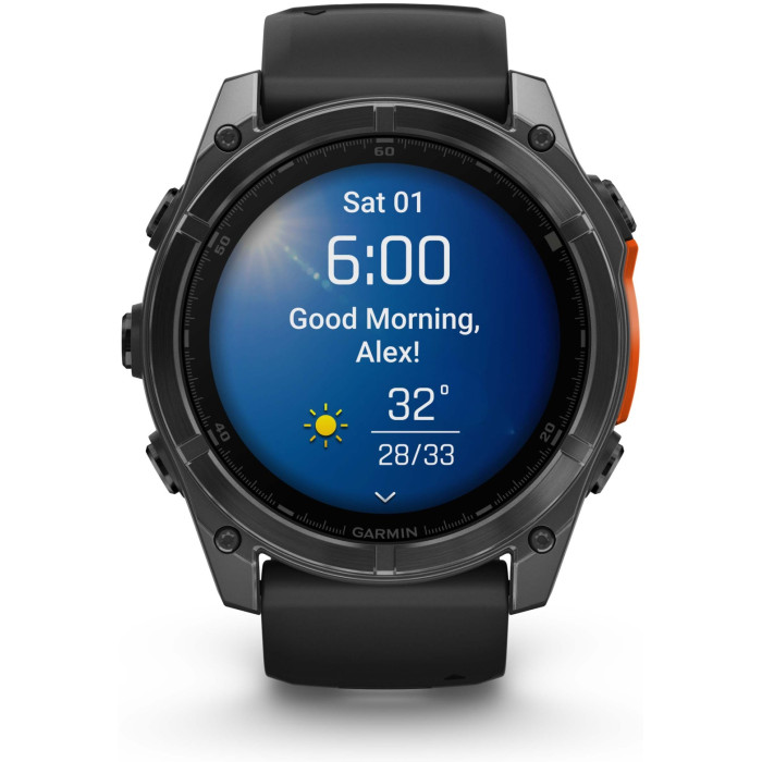 Garmin Fenix 8 51 мм черный