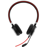 Наушники Jabra EVOLVE 40 MS Stereo USB-C черный