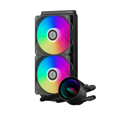 Водяное охлаждение для CPU PCCooler DA240 V2 ARGB BK TDP 270W 115X/1200/1700/1851/AM4/AM5 Черный