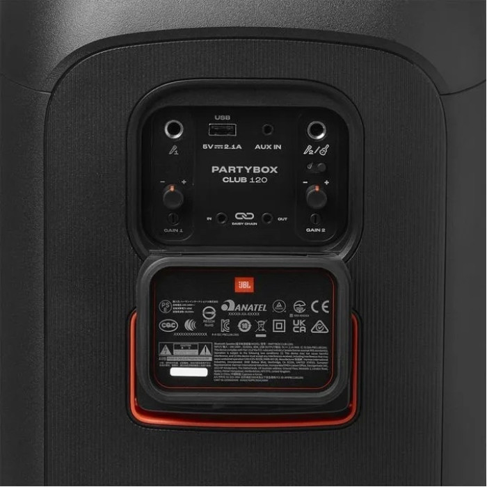 Портативная колонка JBL PARTYBOX CLUB 120 черный