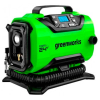 Автокомпрессор Greenworks поршневый, мембранный ACG30124V