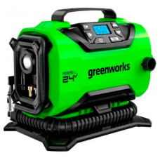 Автокомпрессор Greenworks поршневый, мембранный ACG30124V