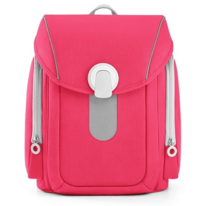 Рюкзак NinetyGo Smart School Bag/217675 текстиль серый, персиковый