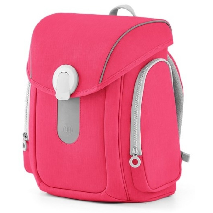 Рюкзак NinetyGo Smart School Bag/217675 текстиль серый, персиковый