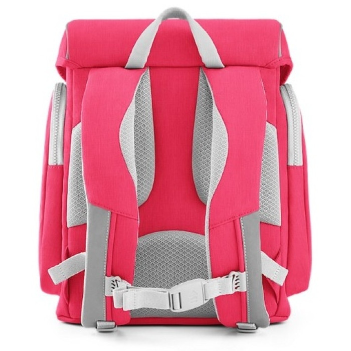 Рюкзак NinetyGo Smart School Bag/217675 текстиль серый, персиковый