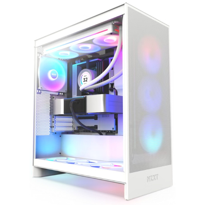 NZXT H7 Flow RGB CM-H72FW-R1 белый