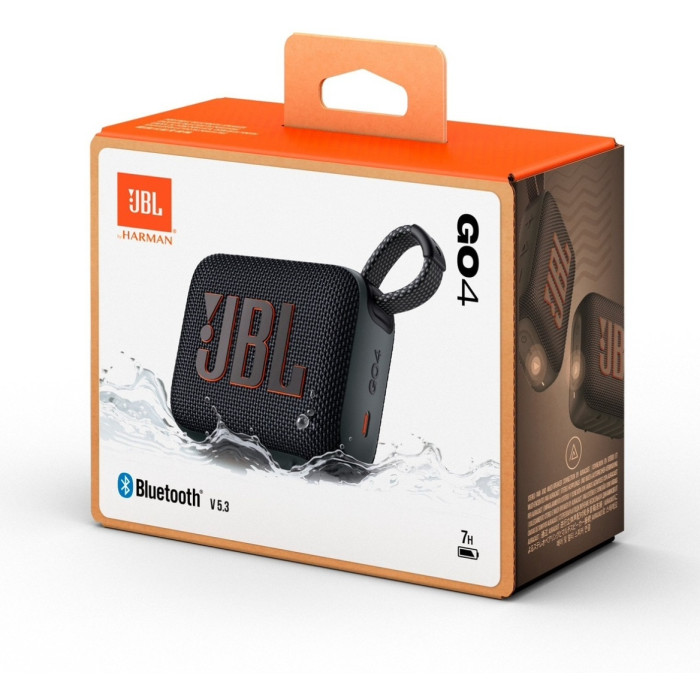 Портативная колонка JBL GO 4 черный