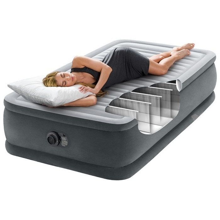 Кровать Intex 64412ND, 191x99x46 см, насос встроенный