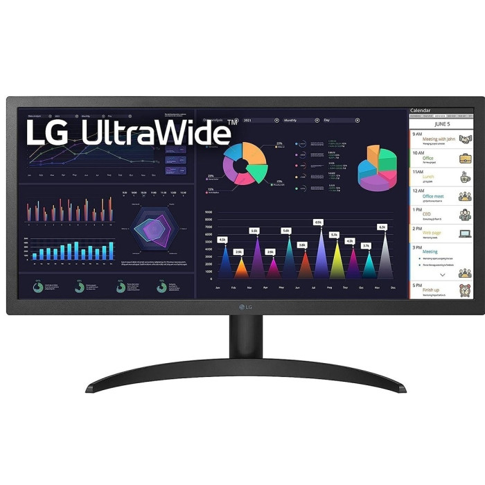 26" LG 26WQ500-B.ADRZ черный