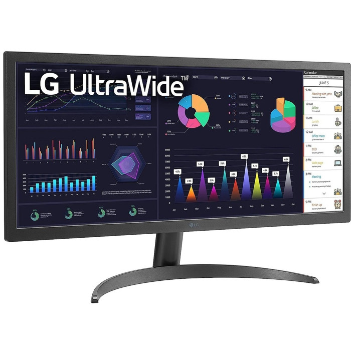 26" LG 26WQ500-B.ADRZ черный