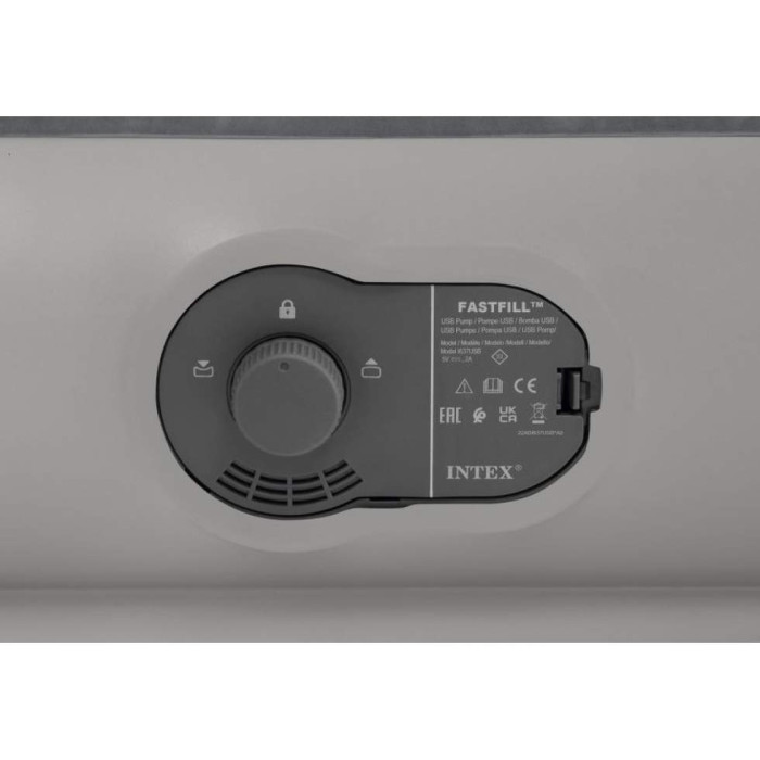 Матрас Intex Intex 64114, 203x152x30 см, серый