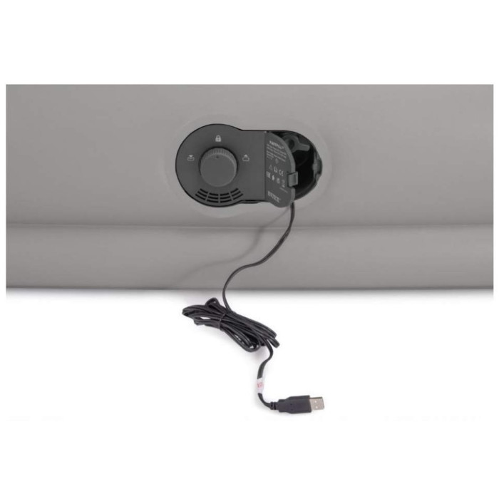 Матрас Intex Intex 64114, 203x152x30 см, серый