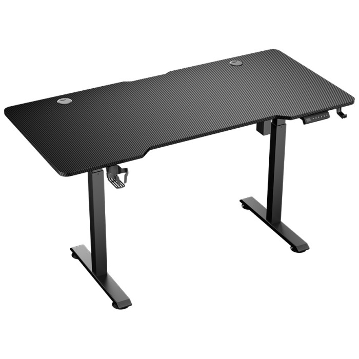 Стол компьютерный 1STPLAYER MOTO-E 1675-18/ BK	,160х75x117 см, черный