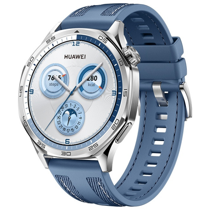 Huawei Watch GT 5 46 мм серебристый-голубой