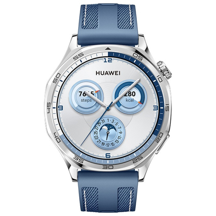 Huawei Watch GT 5 46 мм серебристый-голубой