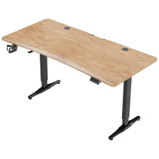 Стол компьютерный 1STPLAYER MOTO-GT 1460-25/ BN	,140х60x117 см, коричневый