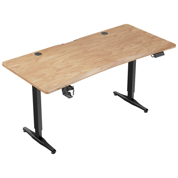 Стол компьютерный 1STPLAYER MOTO-GT 1460-25/ BN	,140х60x117 см, коричневый