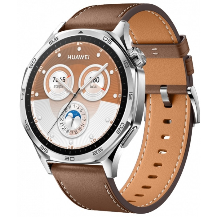 Huawei Watch GT 5 46 мм серебристый-коричневый