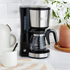 Кофеварка Russell Hobbs 24210-56 серебристый, черный