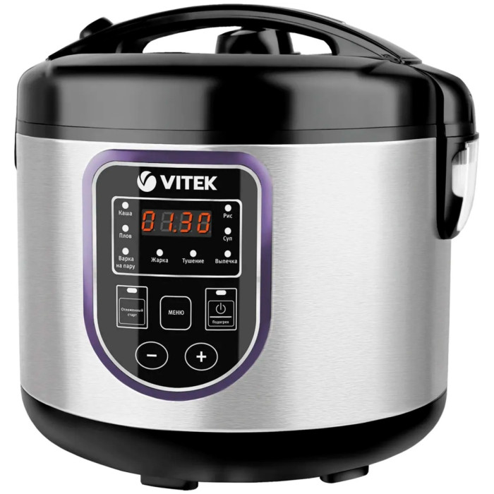 Мультиварка Vitek VT-4202 черный, серебристый