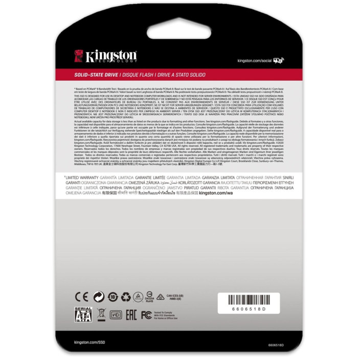 SSD Kingston SA400S37 480 ГБ
