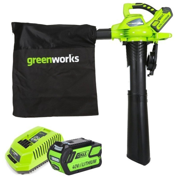 Воздуходувка Greenworks GD40BVIIK4 (2406907UB)