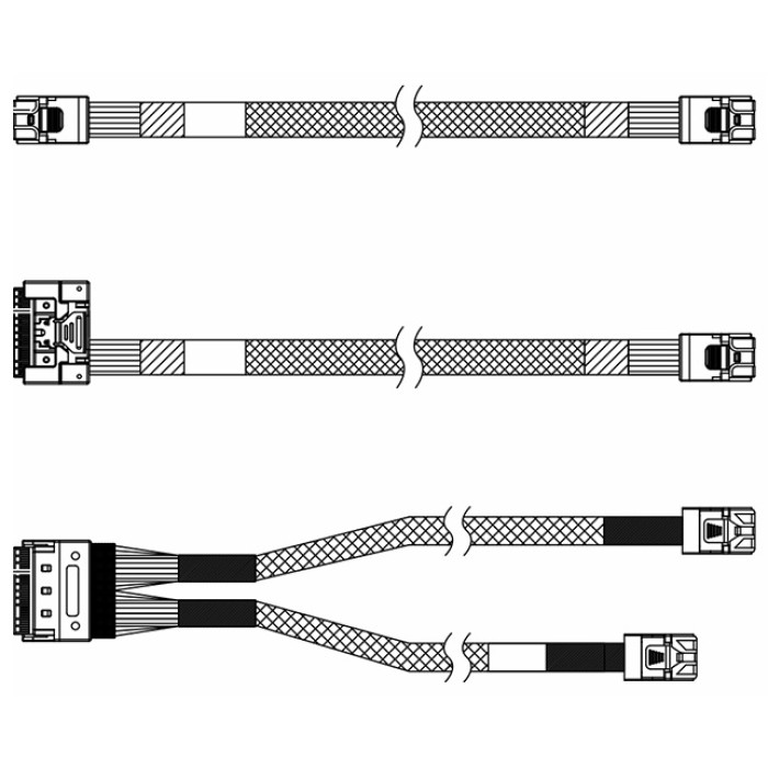 Кабель Lenovo SATA - SATA  4X97A81455