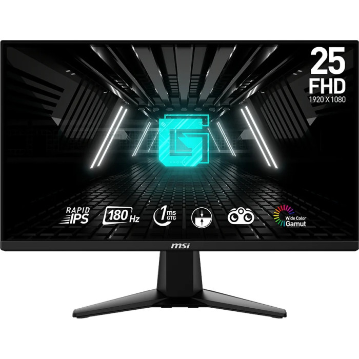 24.5" MSI G255F черный