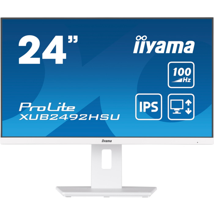 23.8" Iiyama XUB2492HSU-W6 белый