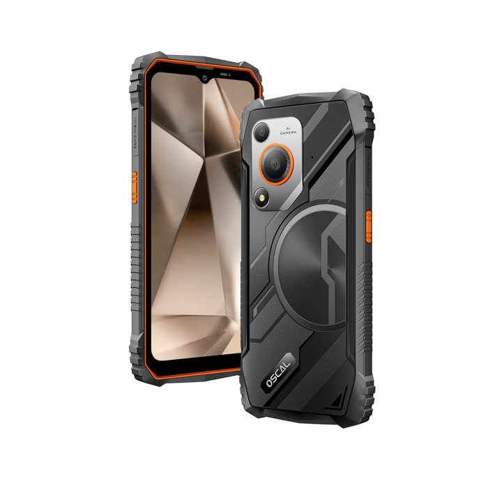 Смартфон OSCAL Marine 1 Rugged Phone 4GB RAM 128GB ROM Orange<br>88048
