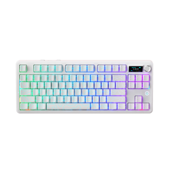 Клавиатура Ajazz MK87 Pro Peach Switch White<br>88087