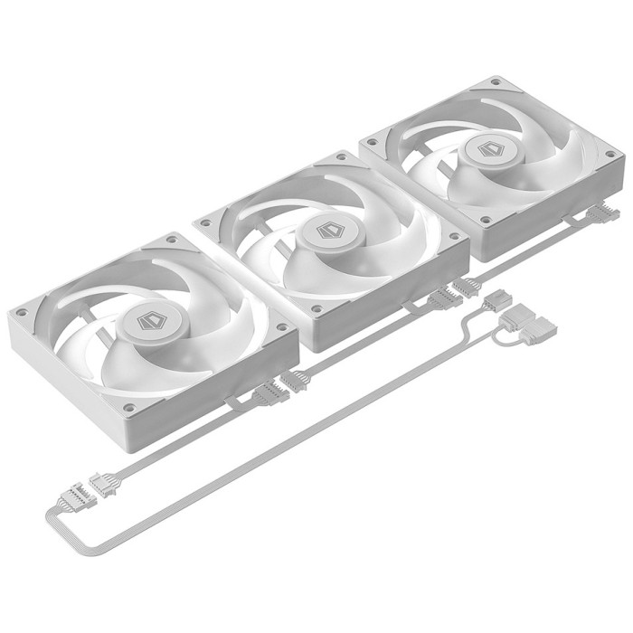 ID-COOLING ID-CPU-FX360 LCD WHITE белый