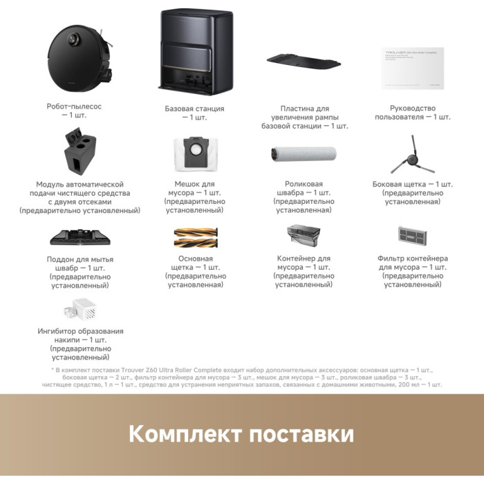 TROUVER Z60 Ultra Roller Complete HMH36A RLZ83CE-1 черный