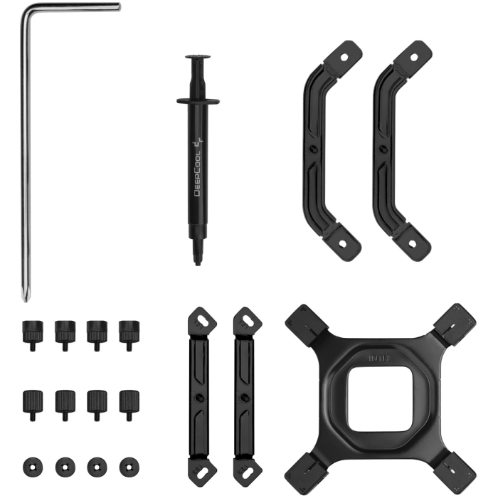 Deepcool AK500 G2 DIGITAL NYX (R-AK500G2-BKNNMN-GJD-1) черный