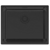 Paulmark YU54-MBN Матовый черный врезная 40х50х20 см, нержавеющая сталь