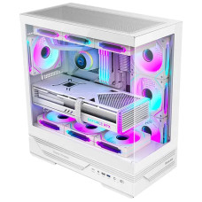 Компьютерный корпус Huntkey GX760A Fortune White без Б/П