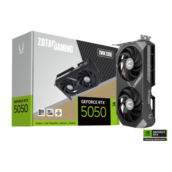 ZOTAC GAMING GeForce RTX 5050 Twin Edge ZT-B50500E-10M 8 Гб