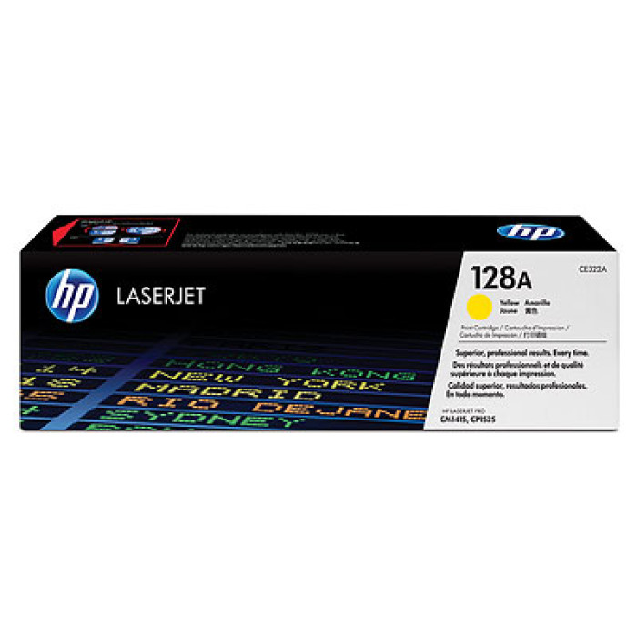 Картридж HP Europe/128A/CE322A//Лазерный/желтый
