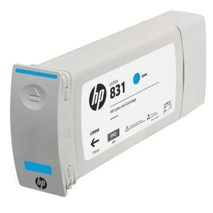Картридж HP Europe/CZ695A/Латексный чернильный/голубой/№831/775 мл<br>138992