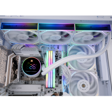 Водоблок Thermalright Frozen Magic 360 Digital ARGB WHITE V2 белый